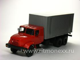 КрАЗ- 250 контейнер (спальник, оранжевая кабина)