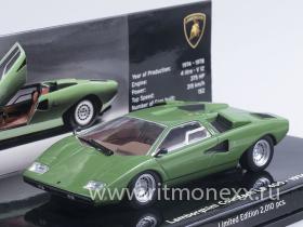 Lamborghini Countach LP400,1970 Museum series (green)
