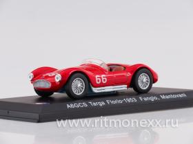 Maserati A6GCS, No.66, Officine Alfieri Maserati, Targa Florio, 1953, J.M.Fangio/S.Mantovani