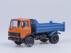 МАЗ-5551 (1985-93), оранжево-синий