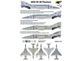 MDD RF-4B Phantom. 3 Marking options, Low Viz.