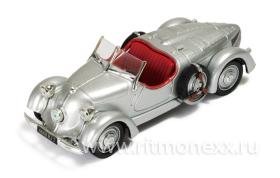 MERCEDES 150 Sport Roadster 1935 Silver with Red interiors