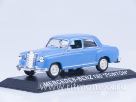 Mercedes-Benz 180 Ponton, голубой