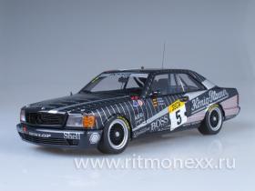 Mercedes-Benz 500 SEC AMG №5 24h Race Spa Franchorchamps (Hans Heyer - W.Mertes - H.Wess) 1989