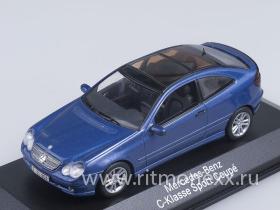 Mercedes-Benz C-Klasse CL203 Sportcoupe , 2000 (Blue metallic)