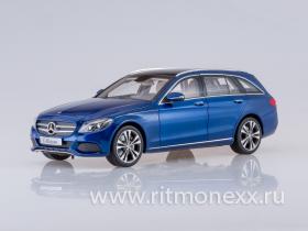 Mercedes-Benz C-Klasse T-Modell (S205), metallic-blue, 2014