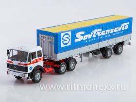 Mercedes-Benz NG2232 с полуприцепом Fruehauf Savoyarde