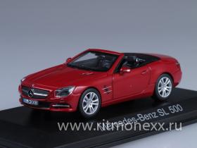 MERCEDES-BENZ SL500 Cabriolet 2012 Red metallic