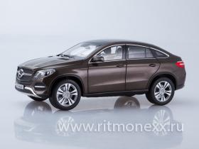 Mercedes GLE Coupe, metallic-brown
