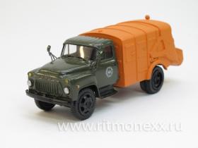МС-4 (52-04) мусоровоз, оранжевый кузов