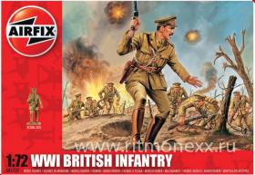 Набор солдатиков Британская пехота WW1
