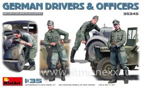 Немецкие водители и офицеры