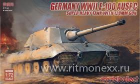 Немецкий тяжелый танк E-100 с 128мм орудием