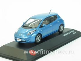 Nissan Leaf, blue 2010