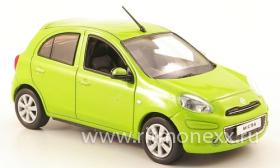 Nissan March green 2010