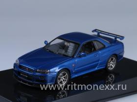 Nissan Skyline R34 GTR - blue 1999