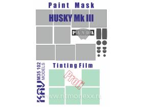 Окрасочная маска на Husky Mk III VMMD (Panda) ПРОФИ