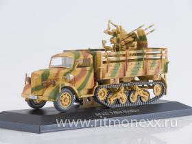 Opel Maultier Sd.Kfz.3 with 20mm FlaK 38, 1944