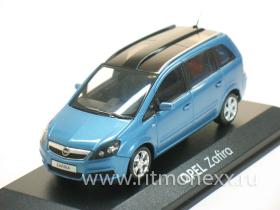 Opel Zafira B blue