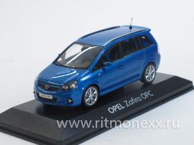 Opel Zafira OPC, blue