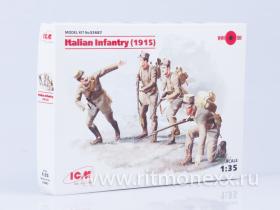 Пехота Италии (1915г.), (4 фигуры)