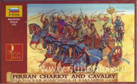 Персидская кавалерия и колесница IV-I вв. до н.э.