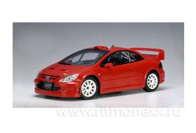 Peugeot 307 WRC Plain Body Version 2005 red