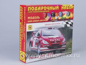 Пежо 307 WRC c клеем, кисточкой и красками.