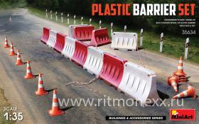 Пластиковые дорожные ограждения