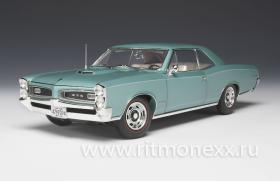 Pontiac GTO Hardtop 1966 turquoise-metallic