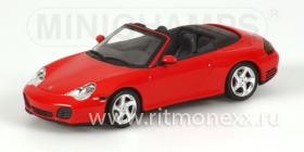 PORSCHE 911 4S CABRIOLET - 2003 - RED