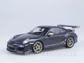 Porsche 911 (997) GT3 RS 3.8 2010 (grey black with gold met. stripes)