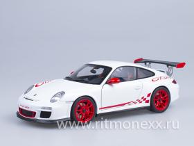 Porsche 911 (997) GT3 RS 3.8 2010 (white with red stripes)