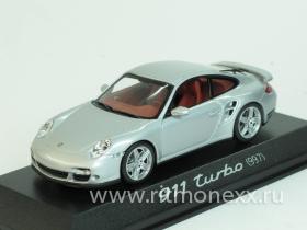Porsche 911 Turbo (997) silver