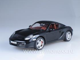 Porsche Cayman - basalt black met 2009