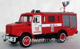 Пожарный автомобиль газодымозащитной службы АГ-20 на шасси ЗИЛ-4333362