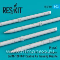 Практическая управляемая ракета CATM-120B/C (4 шт.)