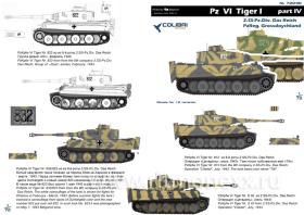 Pz VI Tiger I - Part IV SS-Pz.Div- Das Reich, PzReg. Grossdoychland