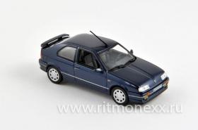 Renault 19 16S phase1 blue dark 1989 (3-двери)