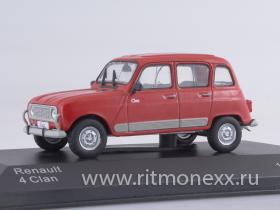 Renault 4 Clan, red