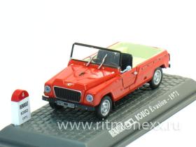 Renault 4 Rodeo 1971 - red - open