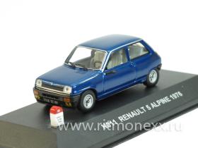 Renault 5 Alpine, blue 1976