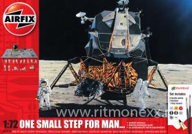 Сборная модель лунного модуля с астронавтами One Small Step for Man