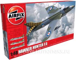 Сборная модель самолета Hawker Hunter F.6