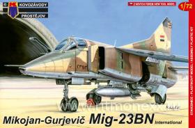 Сборная модель самолета MiG-23BN International