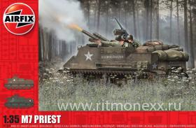 Сборная модель танка M7 Priest