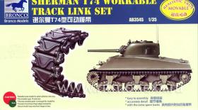Sherman T74 Workable Track Link Set