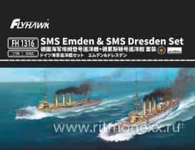 SMS Dresden &SMS Emden Set