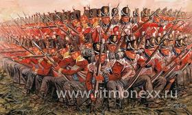 Солдатики Британская пехота 1815