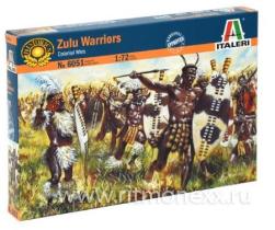 Солдатики Zulu Warriors (Zulu War)